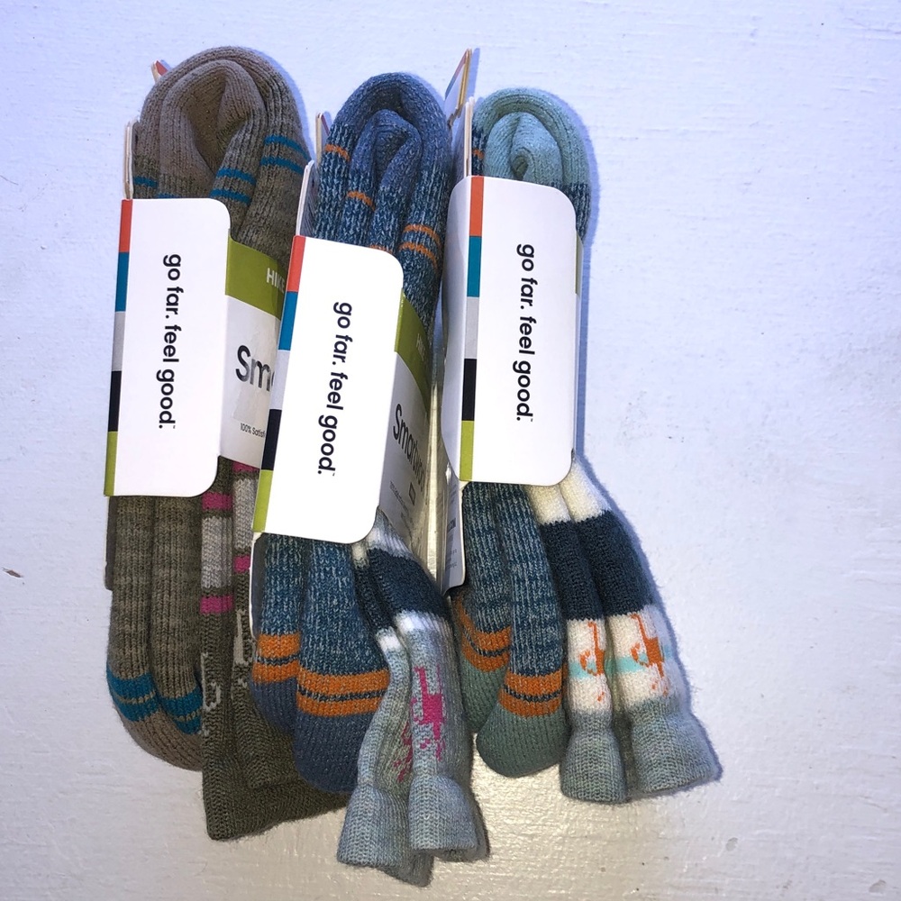 Smartwool Unisex Hiking Socks (3 Pairs/size L) - Picture 5 of 5
